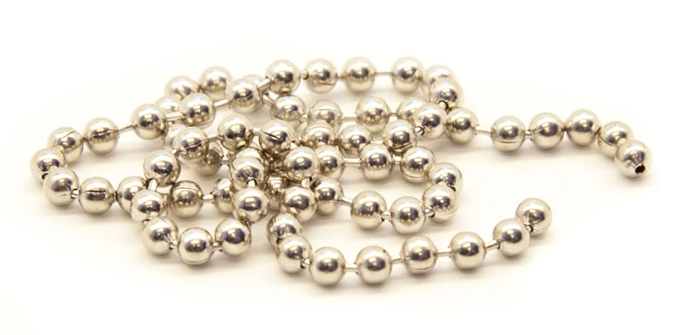 Veniard Bead Chain Eyes Silver v:1480685