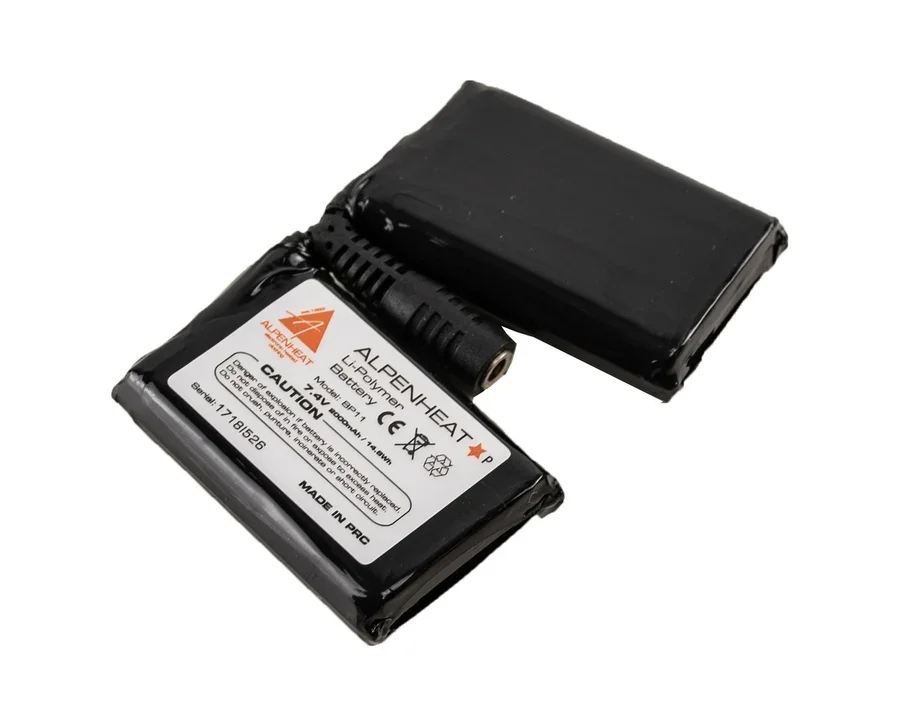 AlpenHeat BP11 Batteripakke Til Hansker Li-Ion batteri pakke, 7.4V / 2000 mAH v:2019744