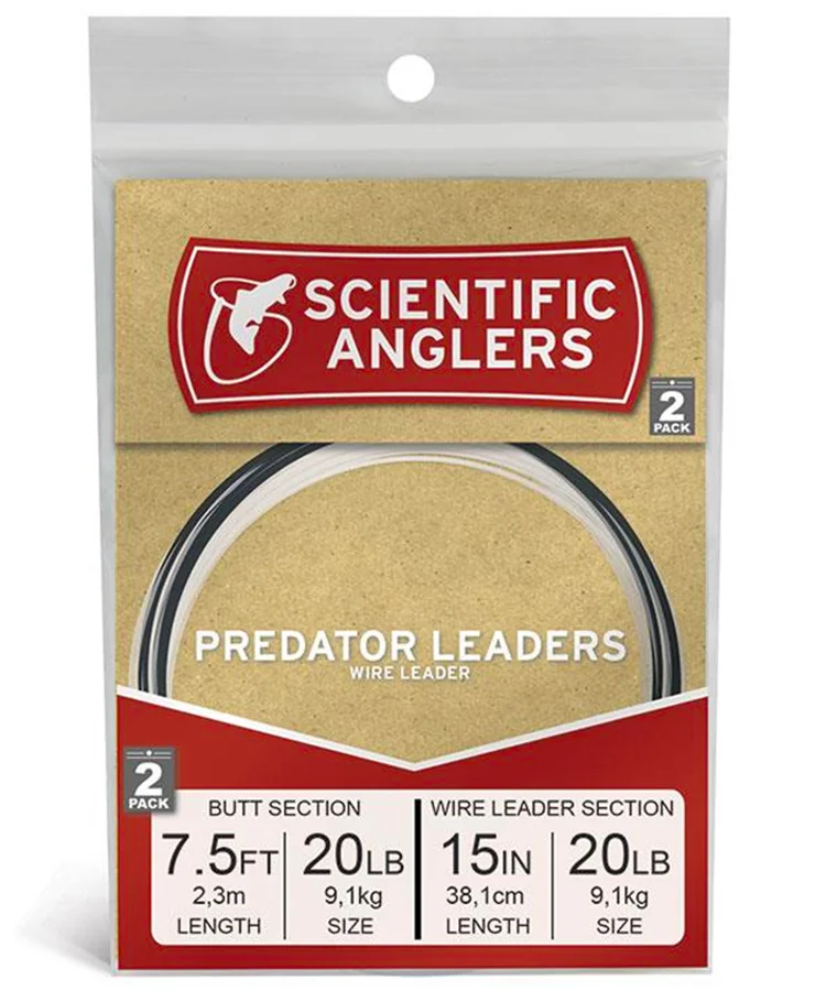 Scientific Anglers Sa Predator Leader 2pk v:5341874