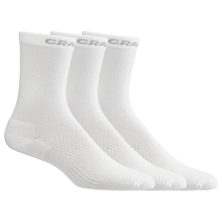 Craft Active High Sock 3-Pack White v:4981295