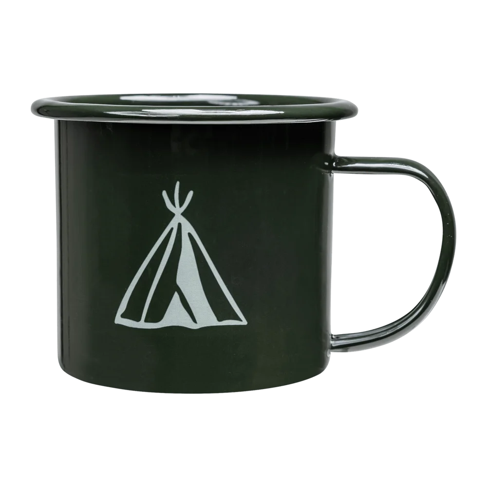 Enamel Cup 0, 35l, emaljert drikkekopp – Grønn v:5795207 Enamel Cup 0, 35l, emaljert drikkekopp – Grønn v:5795207