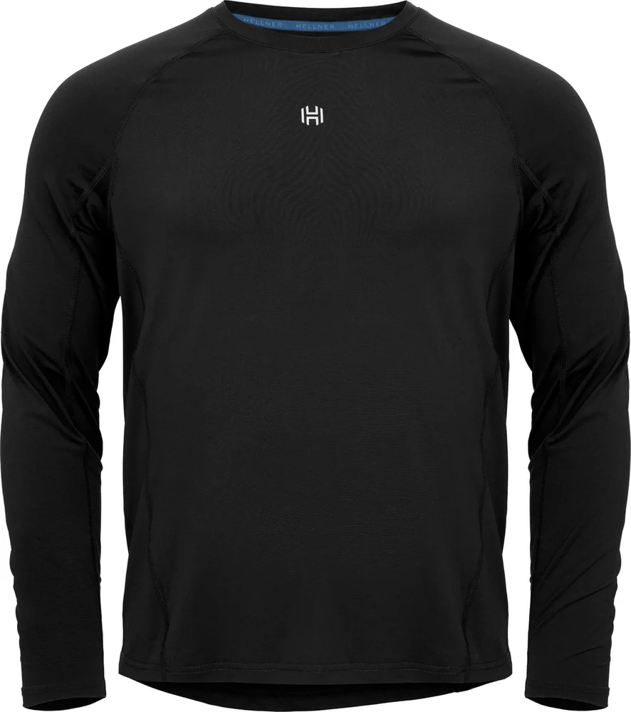 Hellner Men’s Core Running Rn Long Sleeve Tee Black Beauty v:7569134