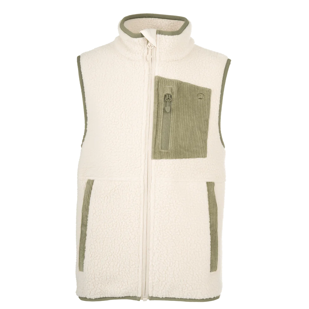 Abisko Sherpa cord vest – Mørk grønn v:1695818