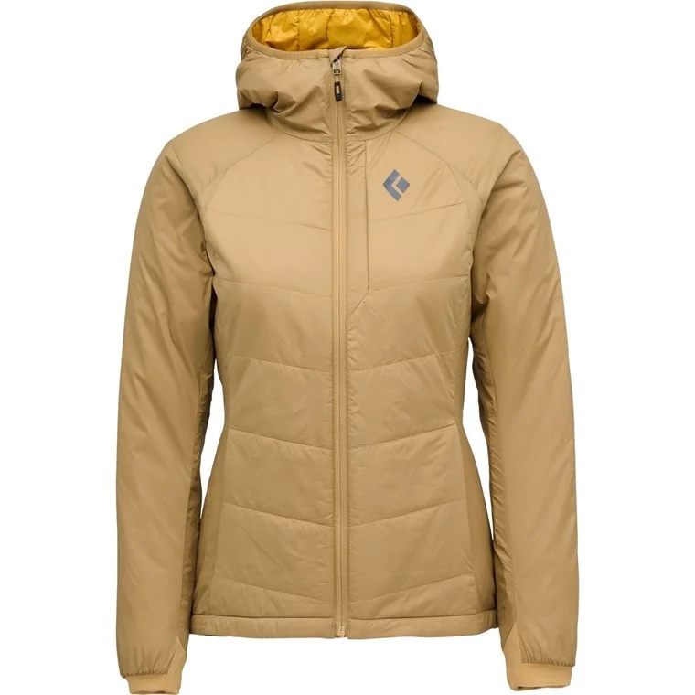Black Diamond W Solution Hoody Flax v:3981717 Black Diamond W Solution Hoody Flax v:3981717