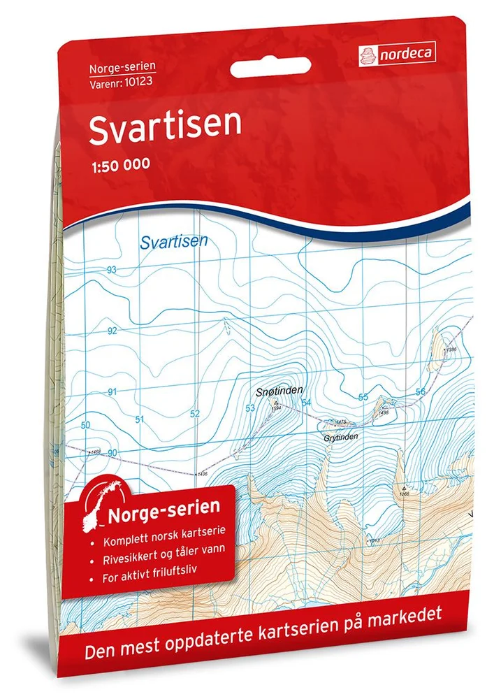 Nordic Maps Norge-serien 1:50 00 Norge-serien v:1260415 Nordic Maps Norge-serien 1:50 00 Norge-serien v:1260415