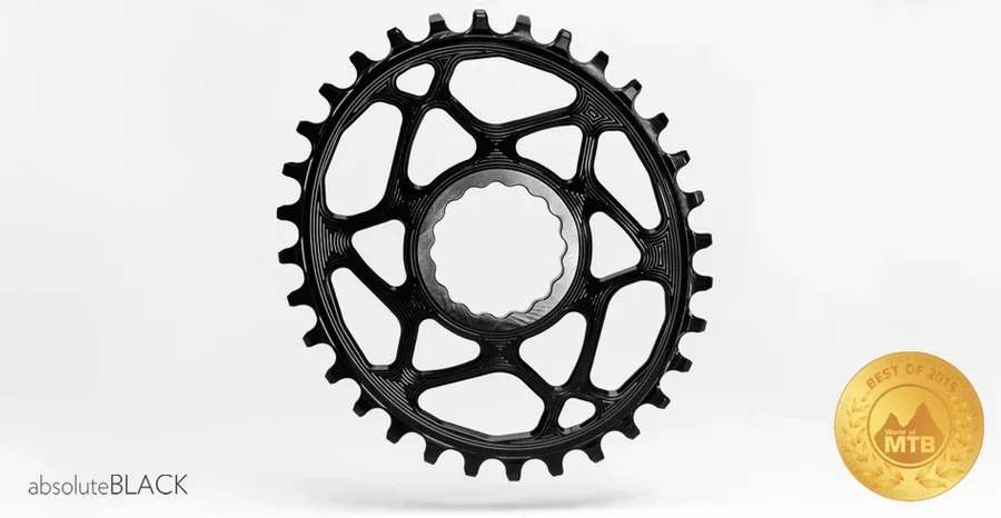 Absolute Black Race Face Oval Krankdrev Sort, Boost, 32T v:6933920