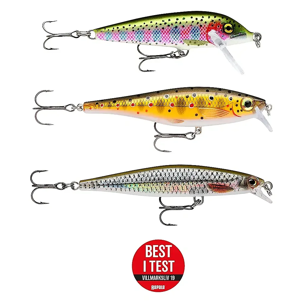 Rapala Best I Test Ørret 3pk v:9173784 Rapala Best I Test Ørret 3pk v:9173784
