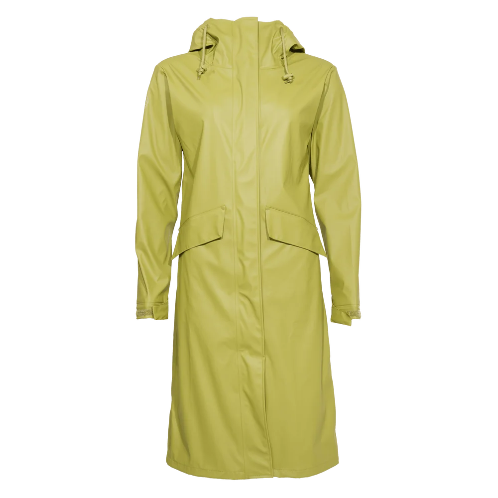 Bergen Long Raincoat regnkåpe, dame – Grønn v:8225362 Bergen Long Raincoat regnkåpe, dame – Grønn v:8225362