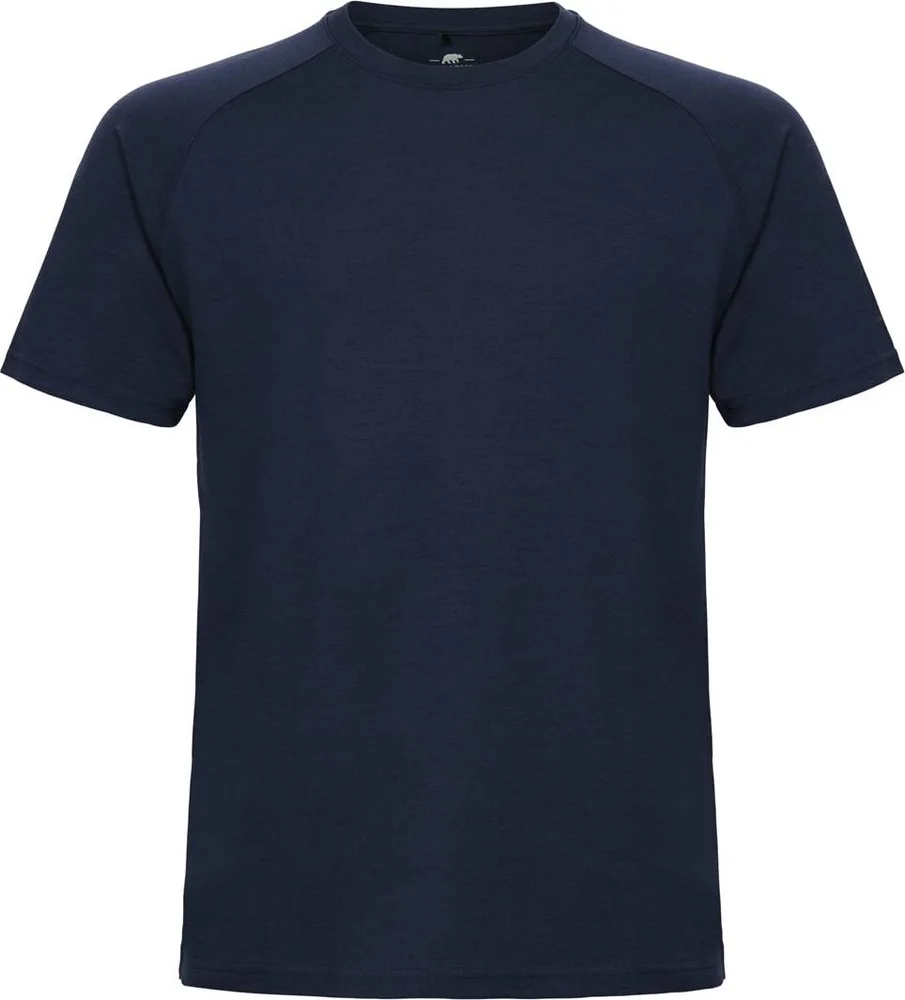 Gridarmor Merino Wool Tee Men Navy Blazer v:8896841