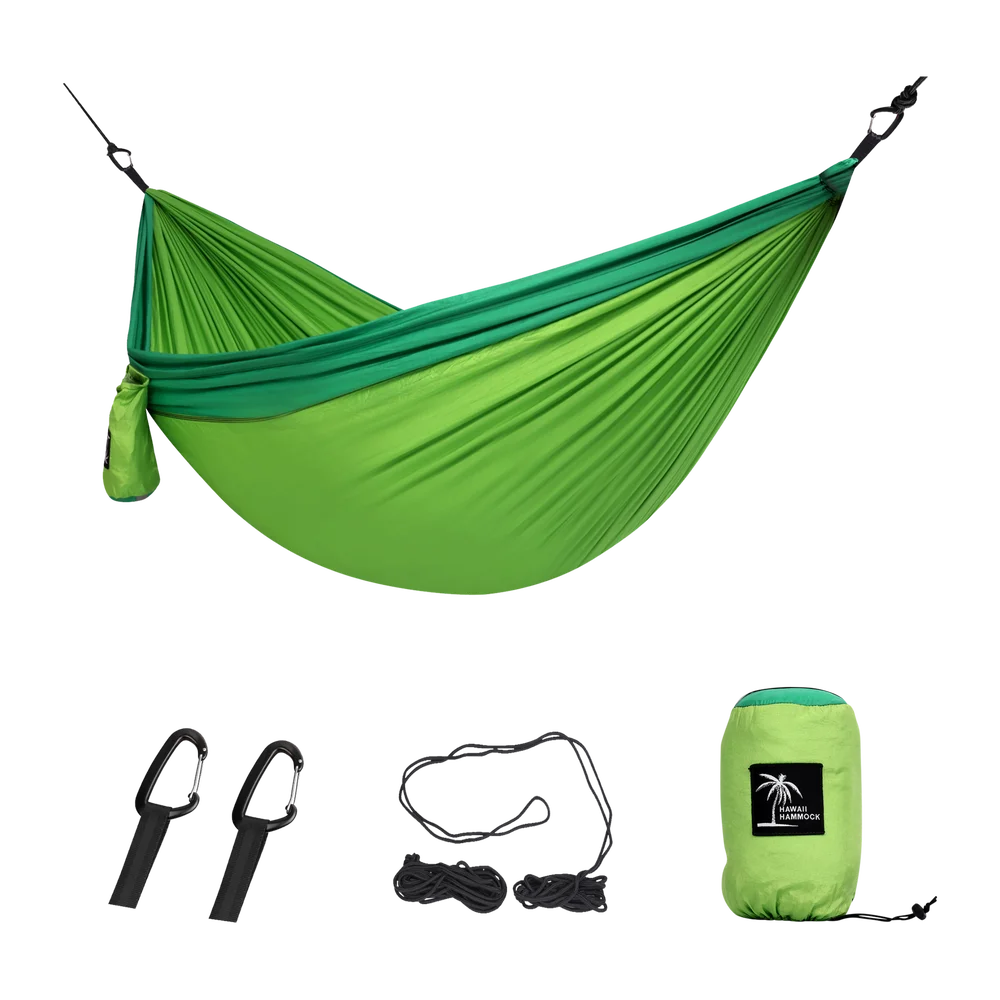 Double hammock, hengekøye – Mørk grønn v:9843313 Double hammock, hengekøye – Mørk grønn v:9843313
