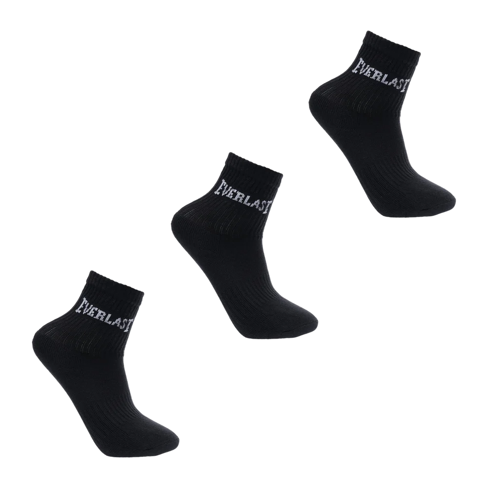 3 Pack Crew Socks, sokker, barn – Svart v:5178233
