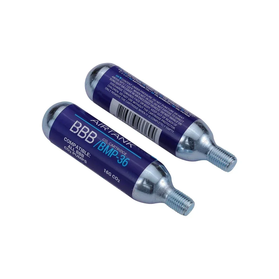BBB Airtanks BMP-35 16g Co2 Patron 2 stk, 16g, m/gjenger v:9774698 BBB Airtanks BMP-35 16g Co2 Patron 2 stk, 16g, m/gjenger v:9774698