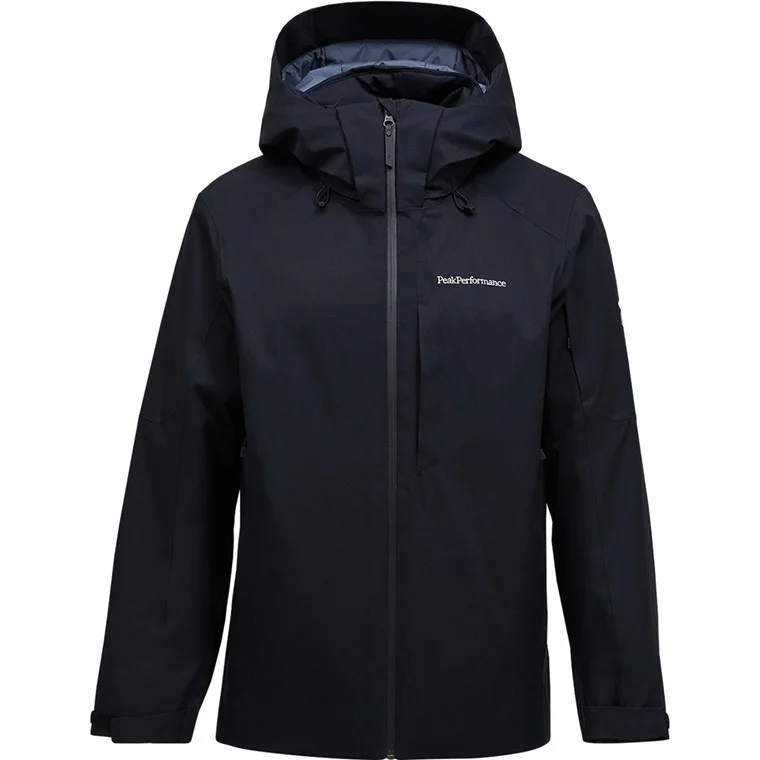 Peak Performance M Maroon Insulated Jacket Black v:4171523