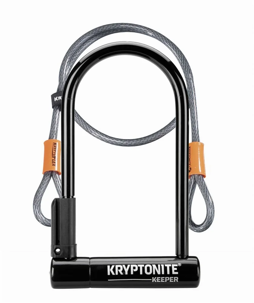 Kryptonite New-U Keeper Standard, Bøylelås og Wire v:5982369