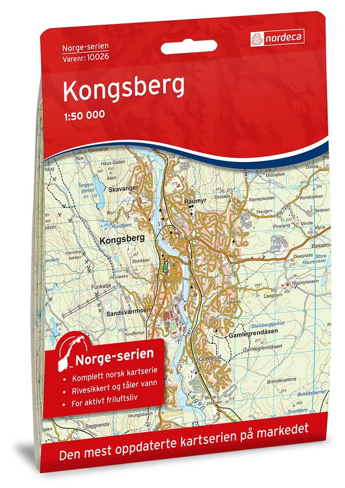 Nordic Maps Norge-serien 1:50 00 Norge-serien v:1710444 Nordic Maps Norge-serien 1:50 00 Norge-serien v:1710444