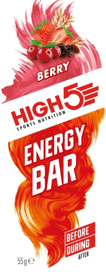 High5 Bær Energibar 1 stk, 55 gram v:9224196