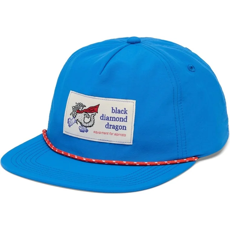 Black Diamond Synthetic Rope Hat Drifter Blue-Wht Dragon Patch v:7157256 Black Diamond Synthetic Rope Hat Drifter Blue-Wht Dragon Patch v:7157256