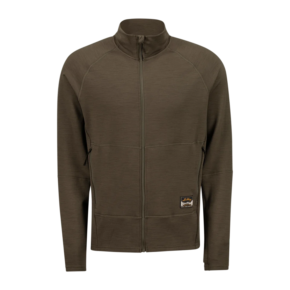 Tived Merino Full Zip ulljakke - Grønn v:1492906
