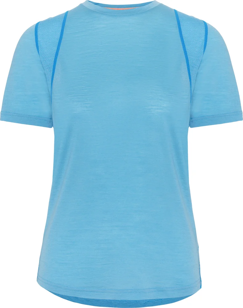 Kari Traa Embla Wool Tee Ocean v:3120282 Kari Traa Embla Wool Tee Ocean v:3120282