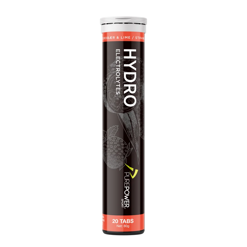 PurePower Hydro Jordbær og Lime Tabletter v:5503481 PurePower Hydro Jordbær og Lime Tabletter v:5503481
