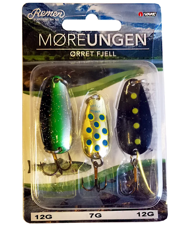 Remen Møreungen Ørret Fjellfiske 3pk v:5113589